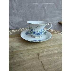 Ashton-Drake Galleries‎ Flower Babies of the Month July Larkspur Tea Cup Saucer